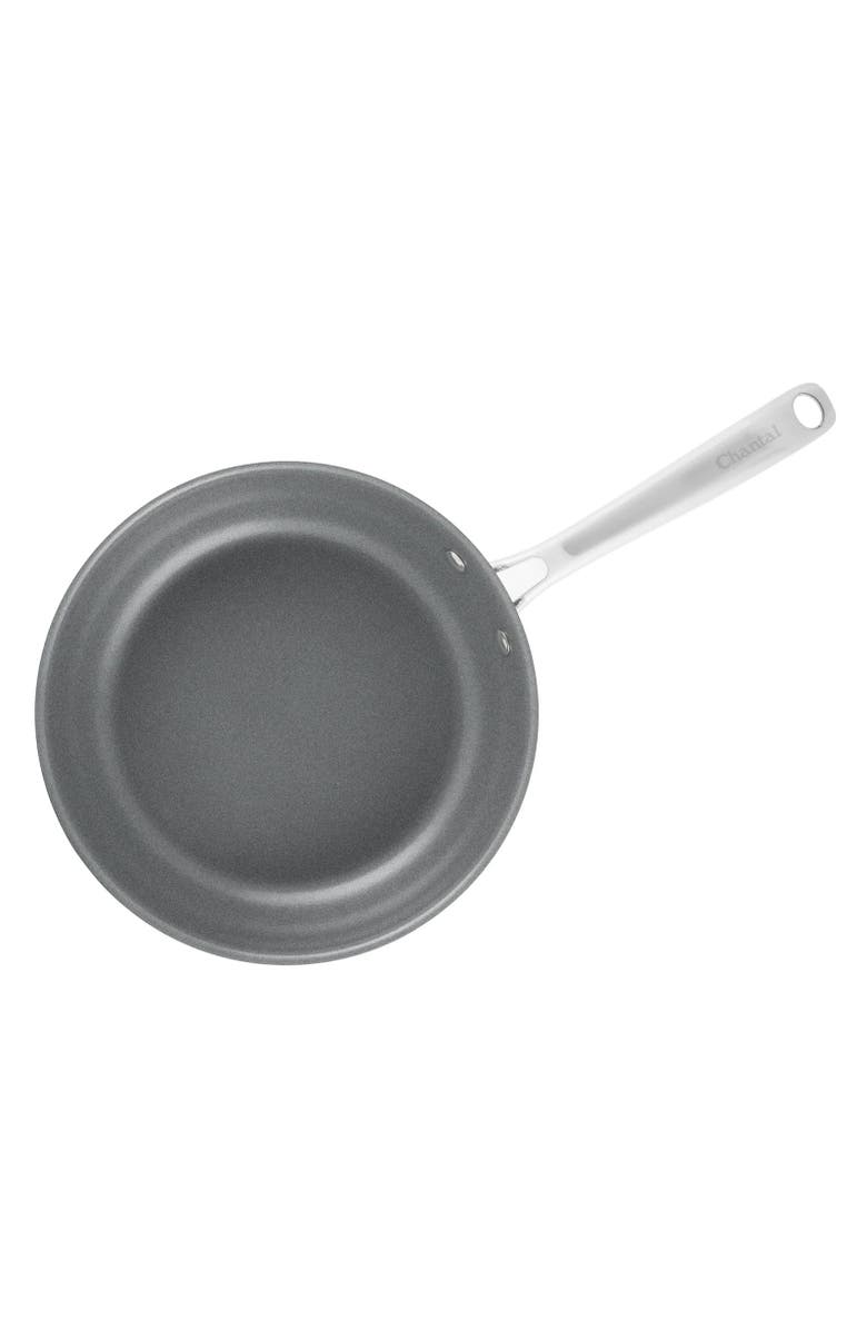 CHANTAL 3.Clad 10-Inch Fry Pan w/ Fusion Ti Nonstick Ceramic Coating, Alternate, color, Silver