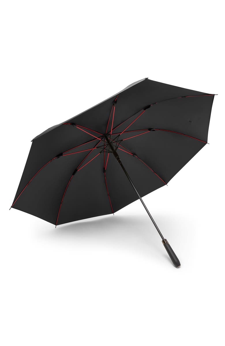 TUMI Large Auto Close Umbrella, Alternate, color, Black
