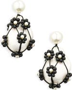 Tory Burch Curiosity Freshwater Pearl Drop Earrings