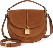 DeMellier Siena Leather Saddle Crossbody Bag