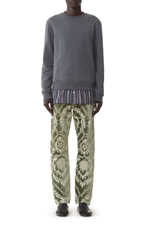 Layered Sweatshirt In Cotton And Cashmere