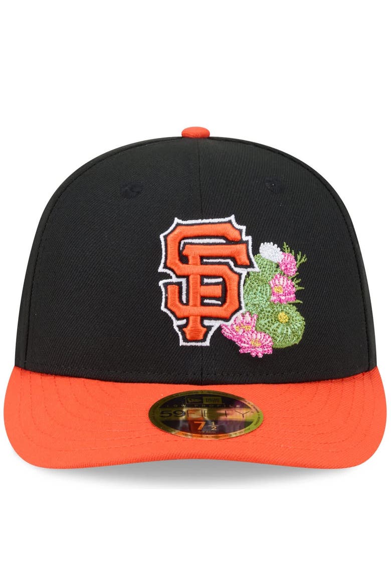 Men's New Era  Black/Orange San Francisco Giants 2026 Spring Training Low Profile 59FIFTY Fitted Hat, Alternate, color, Black