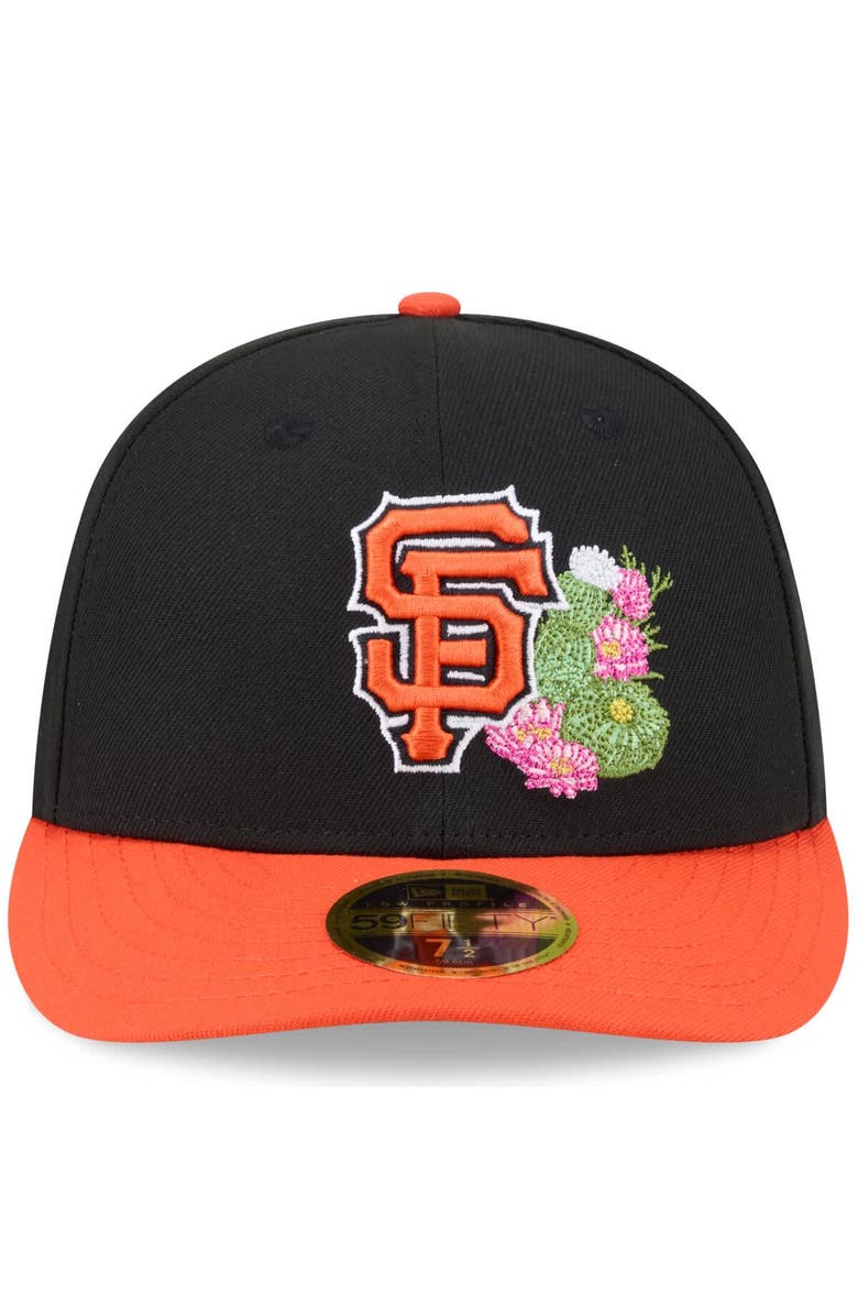 New Era Men's New Era  Black/Orange San Francisco Giants 2026 Spring Training Low Profile 59FIFTY Fitted Hat, Alternate, color, Black