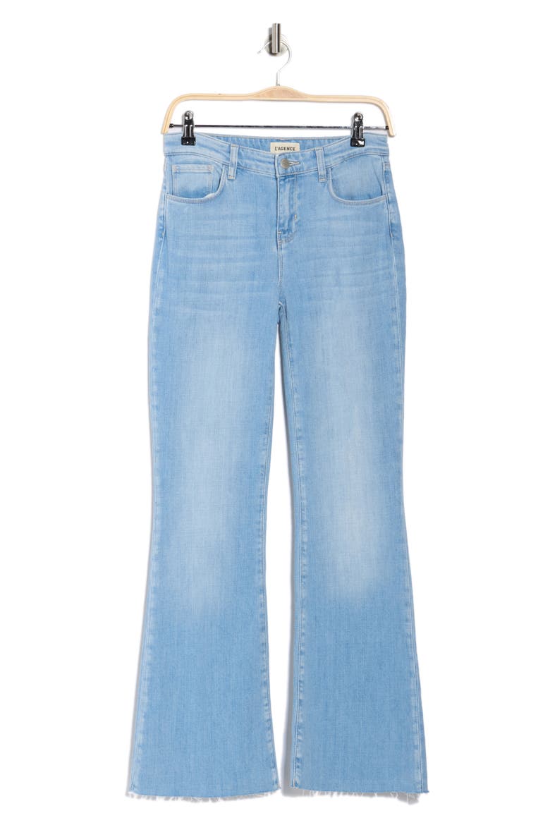 Sera High Waist Flare Jeans, Alternate, color, ESSEX