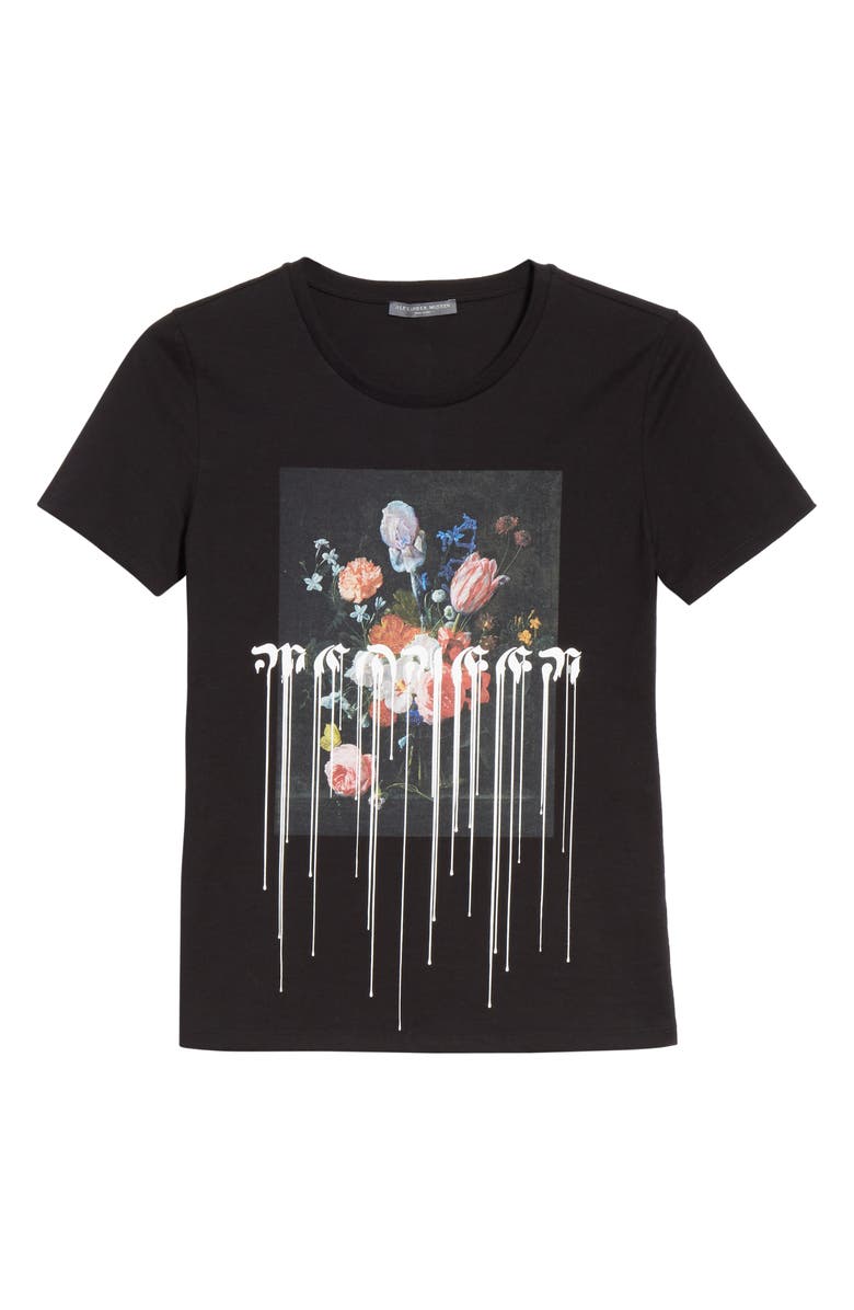 McQueen Alexander McQueen Paint Drip Tee, Alternate, color, 