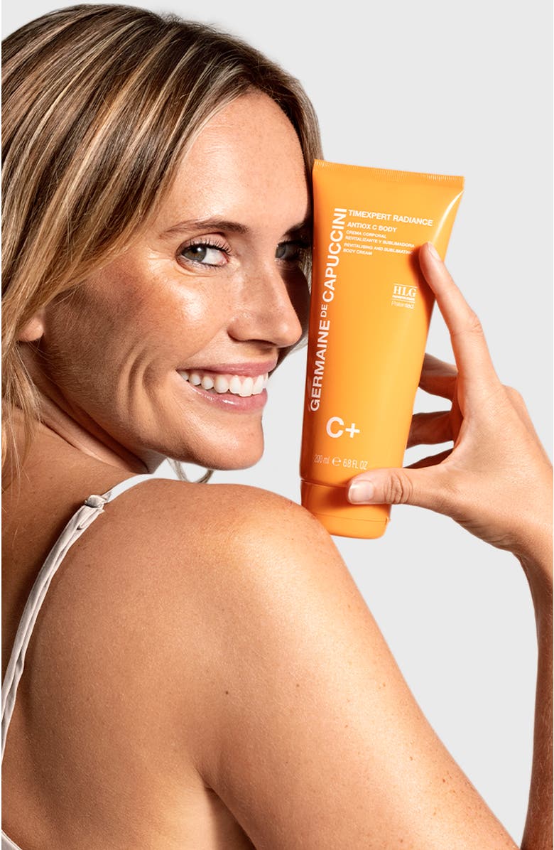 Germaine de Capuccini Timexpert Radiance C+ Antioxidant Body Cream, Alternate, color, Light Orange