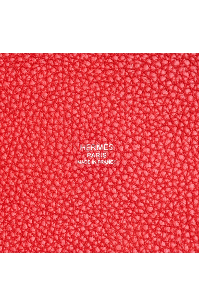Pre-Owned Hermes Picotin Lock Bag Clemence MM, Alternate, color, Rouge Vif