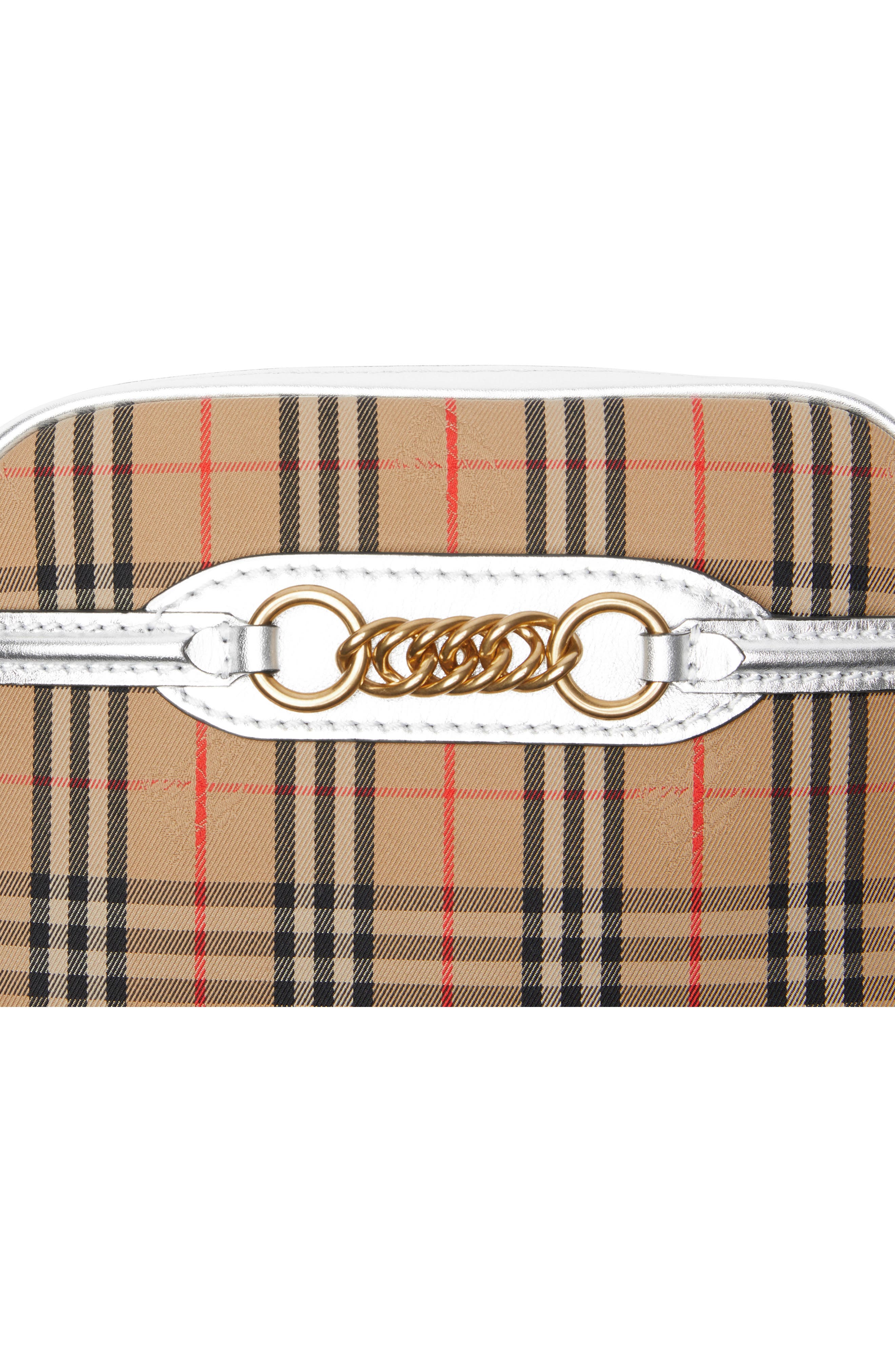 Burberry Vintage Check Link Bum Bag, Alternate, color, 