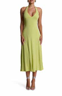 Naked Wardrobe Halter Midi Dress