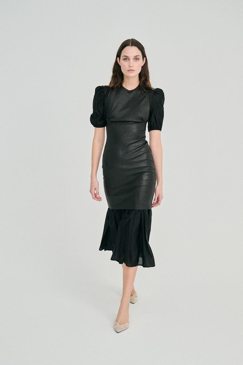 Gaia Dress, Alternate, color, Black