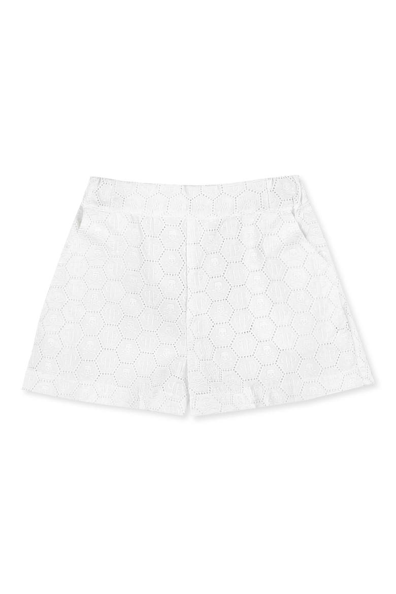 Jogging Shorts Monogram Girl, Main, color, white