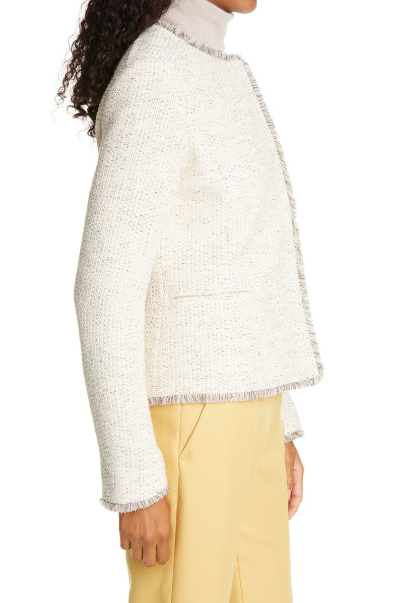Helene Berman Judy Crop Tweed Jacket, Alternate, color, 