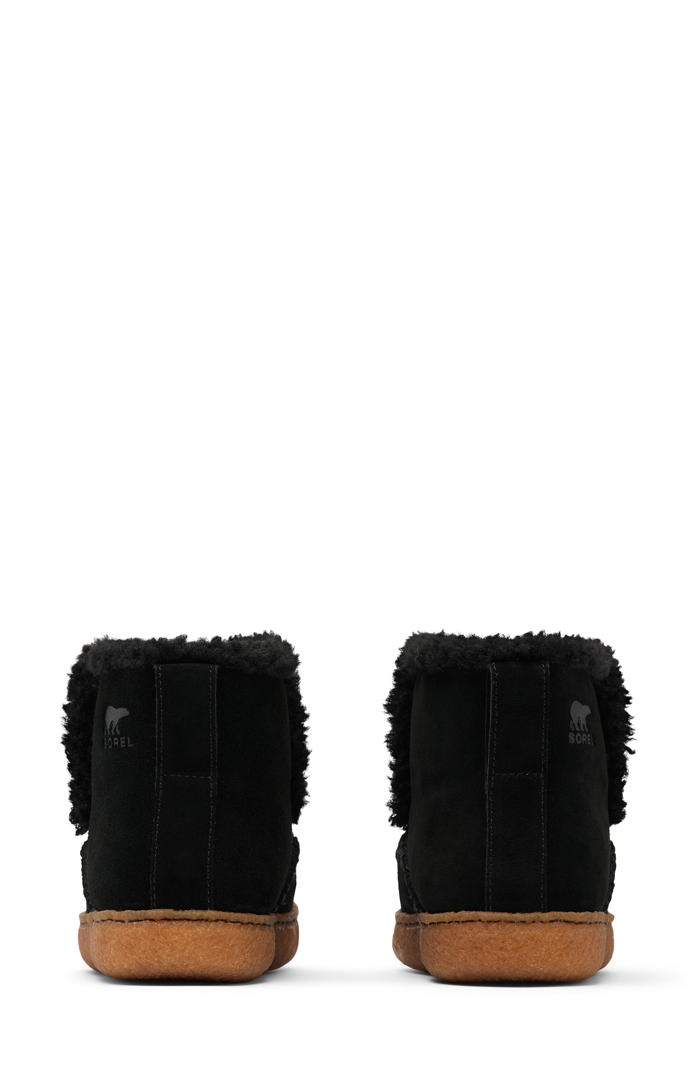 Nakiska III Faux Fur Lined Bootie, Alternate, color, BLACK/ GUM 2
