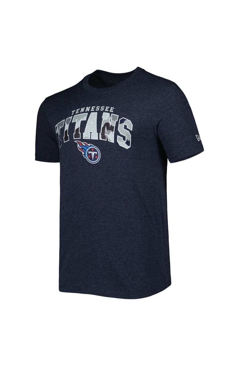 New Era Men's New Era Heathered Navy Tennessee Titans Training Collection T-Shirt, Alternate, color, Navy