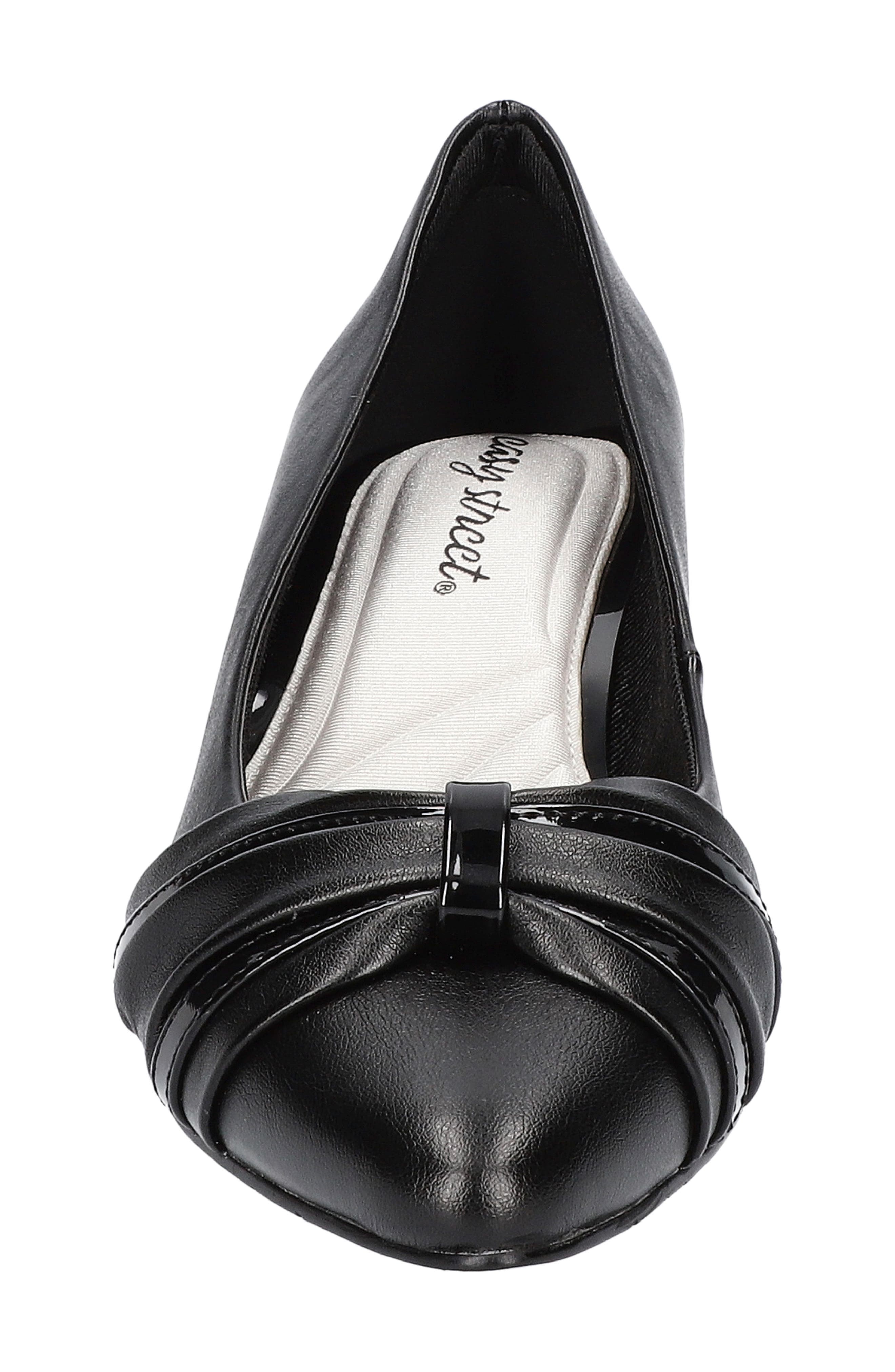 EASY STREET Millie Ruched Pump, Alternate, color, Black