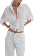 rag & bone Marin Combo Button-Up Shirt
