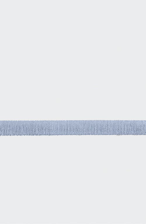 Matouk Bergamo 500 Thread Count Cotton Percale Flat Sheet In White