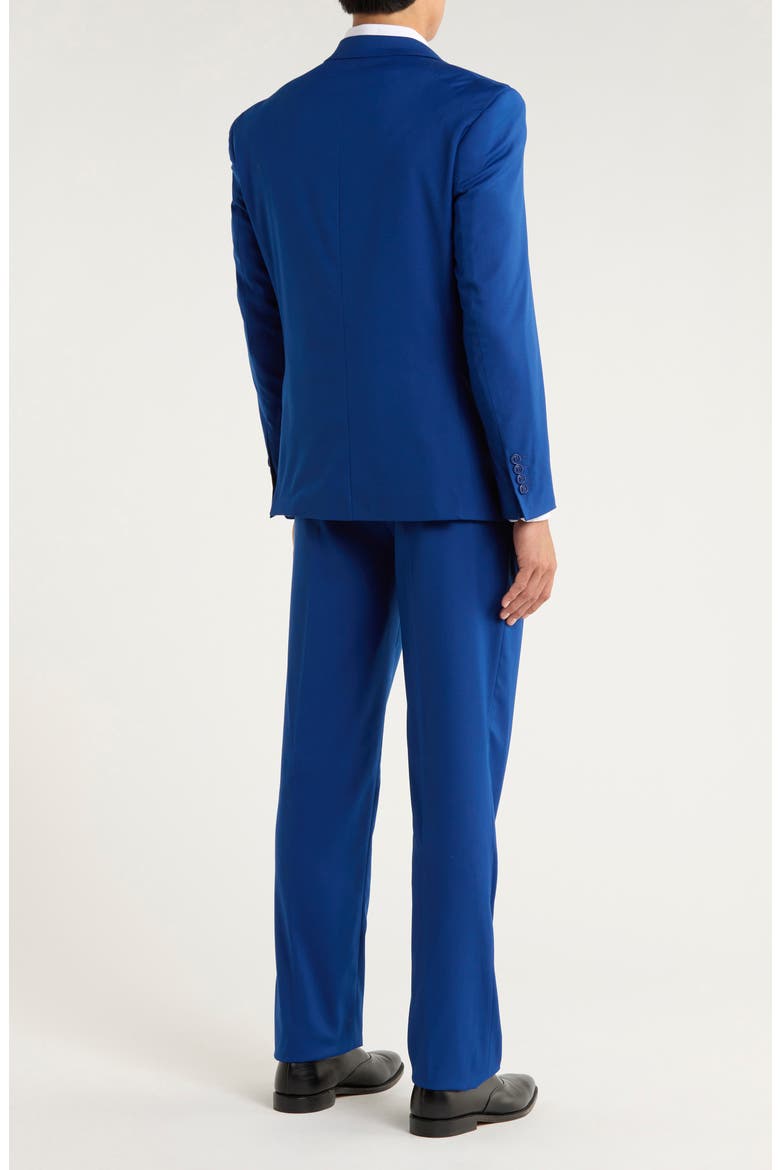 Stretch 3-Piece Suit, Alternate, color, INDIGO