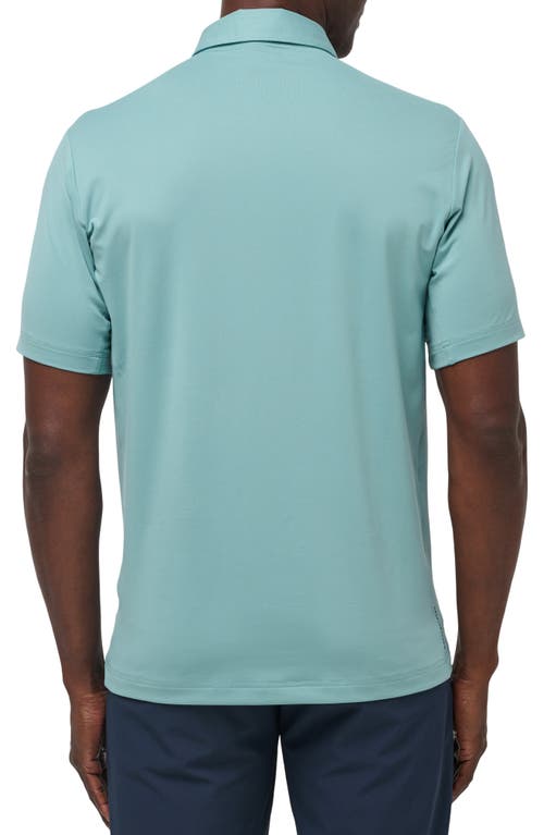 Travismathew Heater Pro Performance Golf Polo In Blue