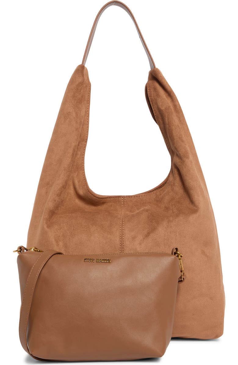 Steve Madden Niccola Hobo Bag, Alternate, color, Nutshell