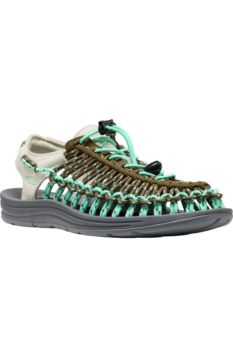 KEEN Uneek Sandal, Main, color, Birch/ Cabbage