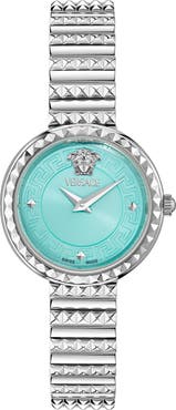 Versace Greca Goddess Petite Bracelet Watch, 28mm