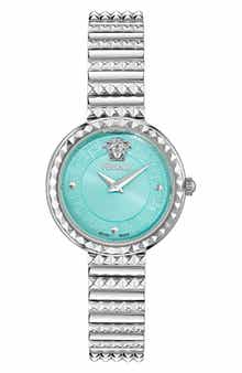 Versace Greca Goddess Petite Bracelet Watch, 28mm