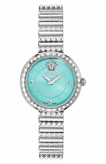 Versace Greca Goddess Petite Bracelet Watch, 28mm