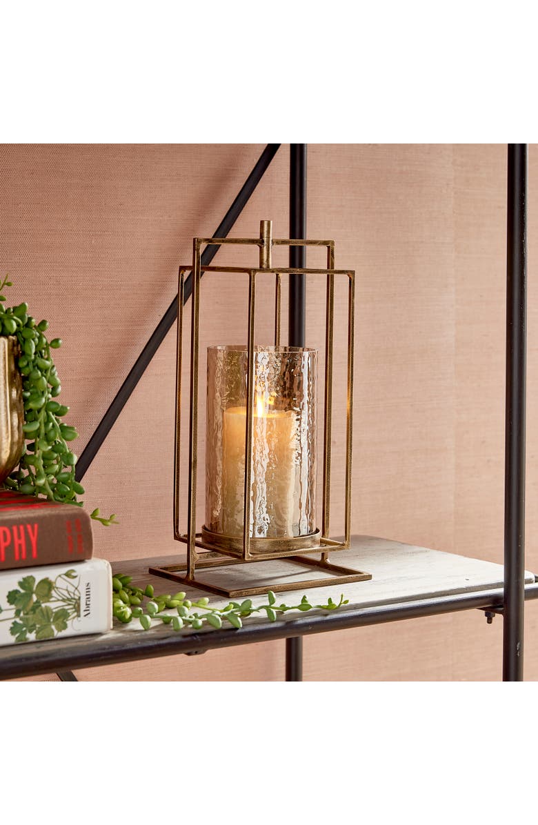 Napa Home & Garden Wesley Hurricane Large, Alternate, color, Gold