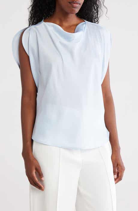 DKNY Flutter Sleeve Top