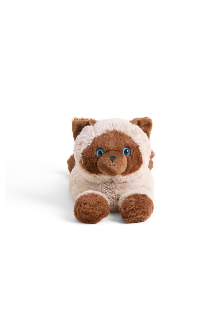 Siamese Cat Plush Toy, Alternate, color, Brown