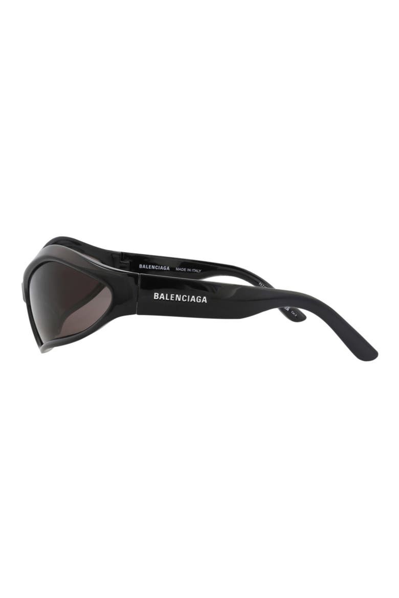 77mm Cat Eye Sunglasses, Alternate, color, BLACK BLACK GREY