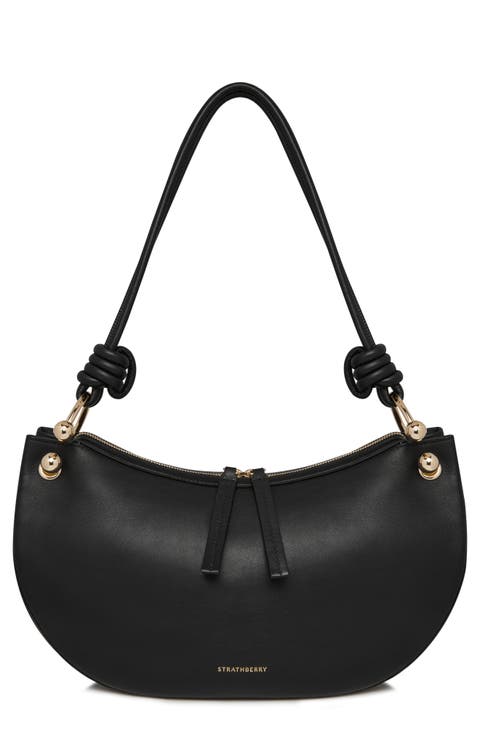 Halo Leather Shoulder Bag
