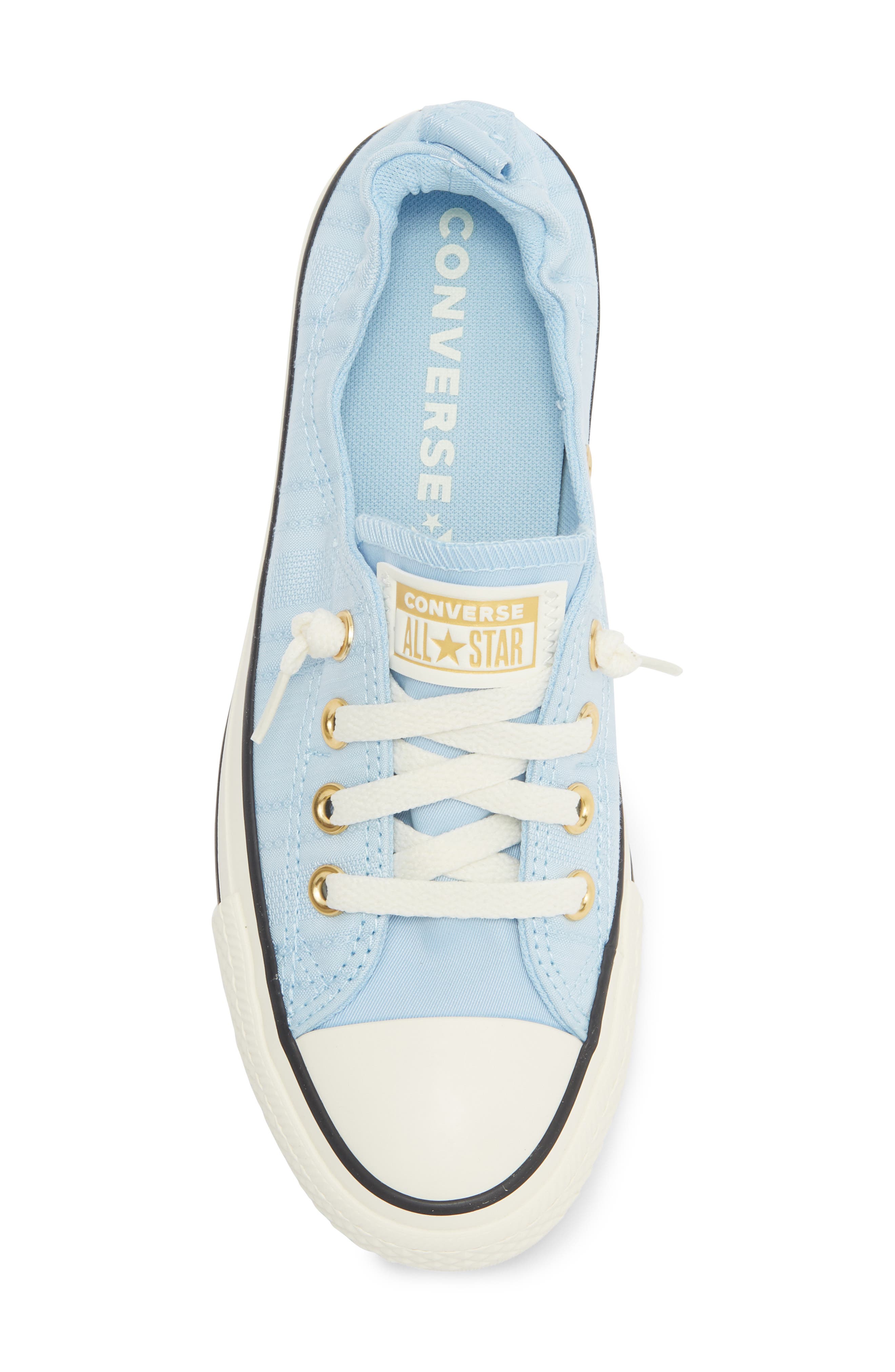 Converse Chuck Taylor<sup>®</sup> All Star<sup>®</sup> Lift Oxford Sneaker, Alternate, color, Blue It/ Egret/ Black