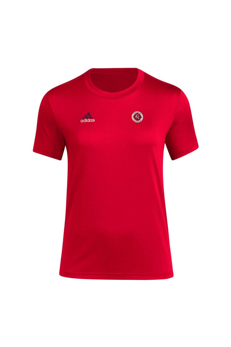 Women's adidas Red New England Revolution Local Stoic T-Shirt, Alternate, color, Red