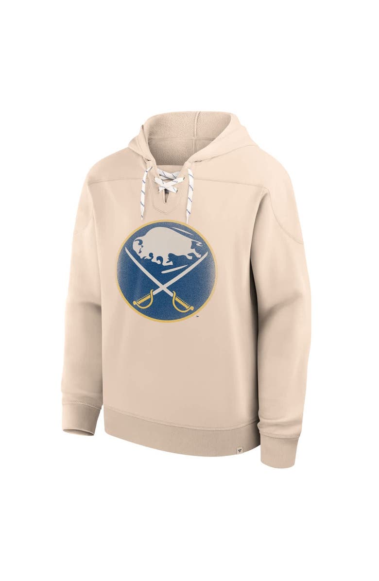 FANATICS Men
s Fanatics Cream Buffalo Sabres Vintage Hoodie, Alternate, color, Cream