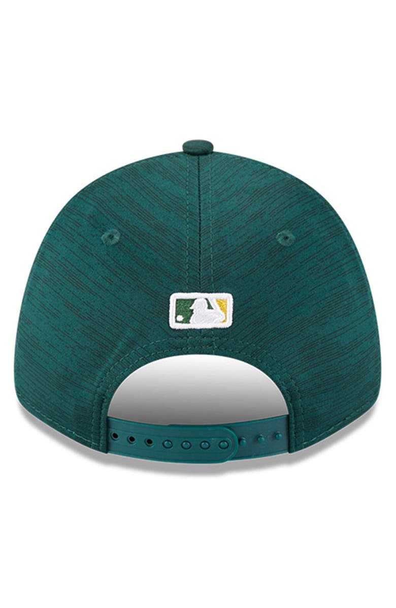 New Era Men's New Era  Green Oakland Athletics 2023 Clubhouse 9FORTY Snapback Hat, Alternate, color, 