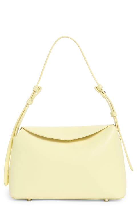 Overlap Flap Shoulder Bag