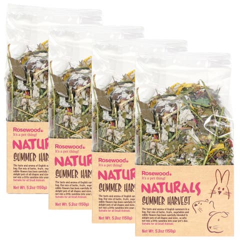 Summer Harvest 4 Pack, Small Animal Treat