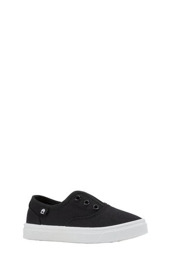 Oomphies Kids' Robin Slip-on Sneaker In Black