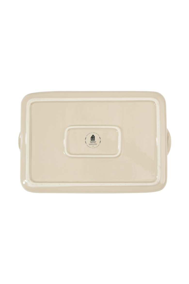 3-Piece Ceramic Bakeware Set with Olive Wood Tools, Alternate, color, Linen/Taupe