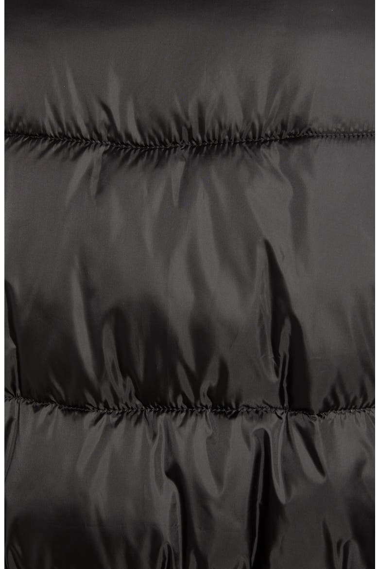Water Repellent Puffer Jacket, Alternate, color, BLACK