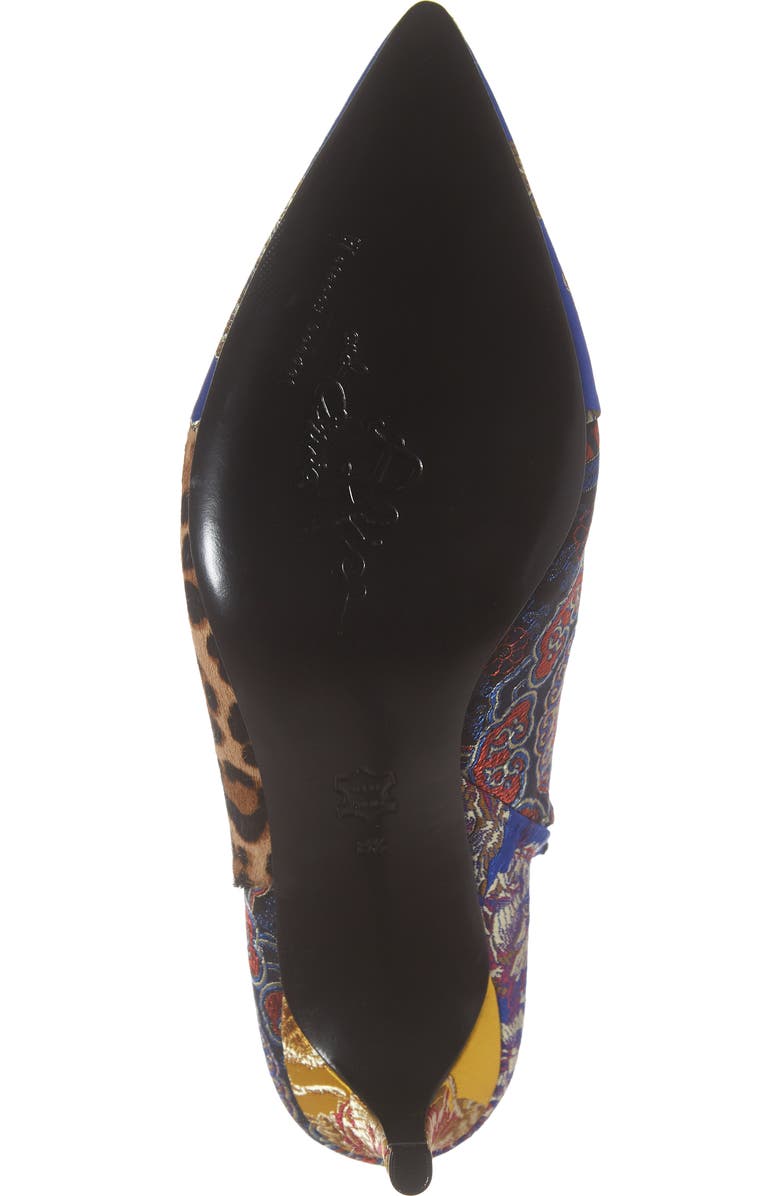 Alice + Olivia Melanei Genuine Calf Hair Booties, Alternate, color,