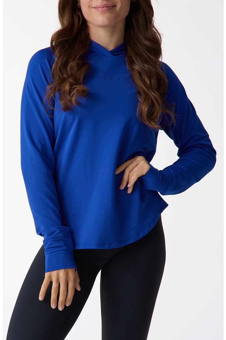 Layering Hoodie Women's, Main, color, Rally Royal Blue