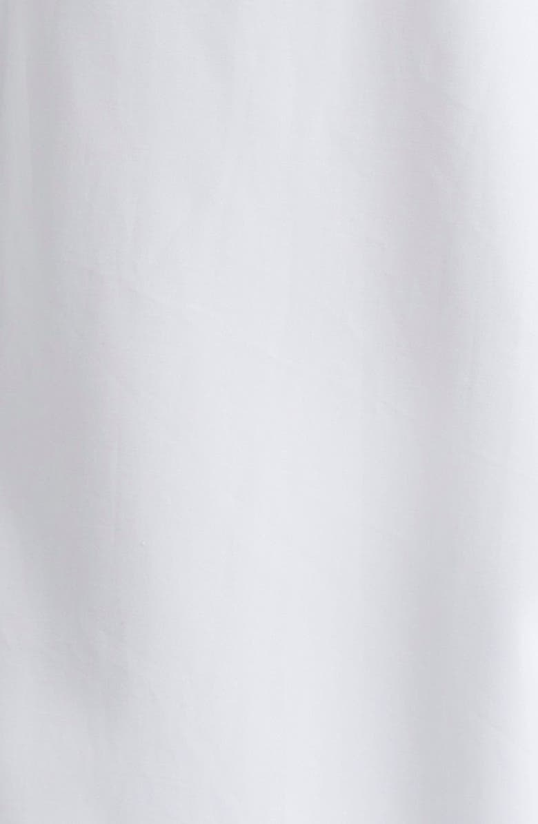 Off-White Gothic Arrows Cotton Poplin Bowling Shirt, Alternate, color, 