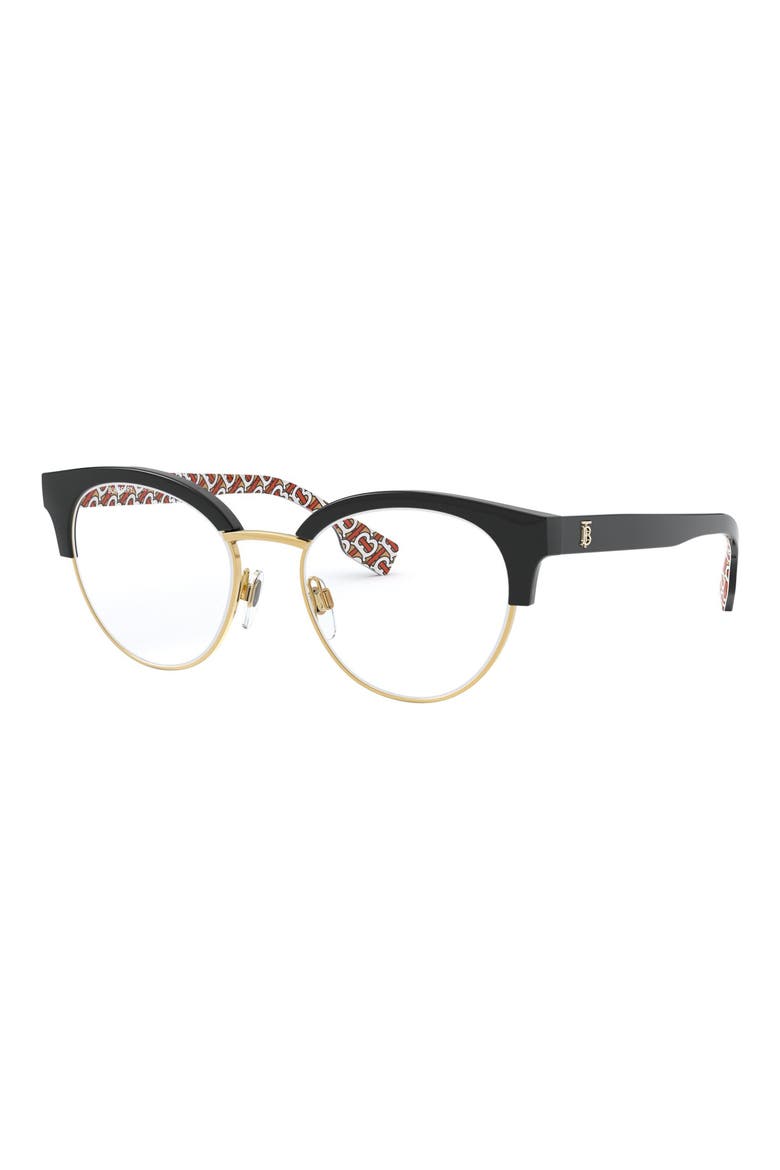 Phantos 51mm Optical Glasses, Alternate, color, GOLD BLACK