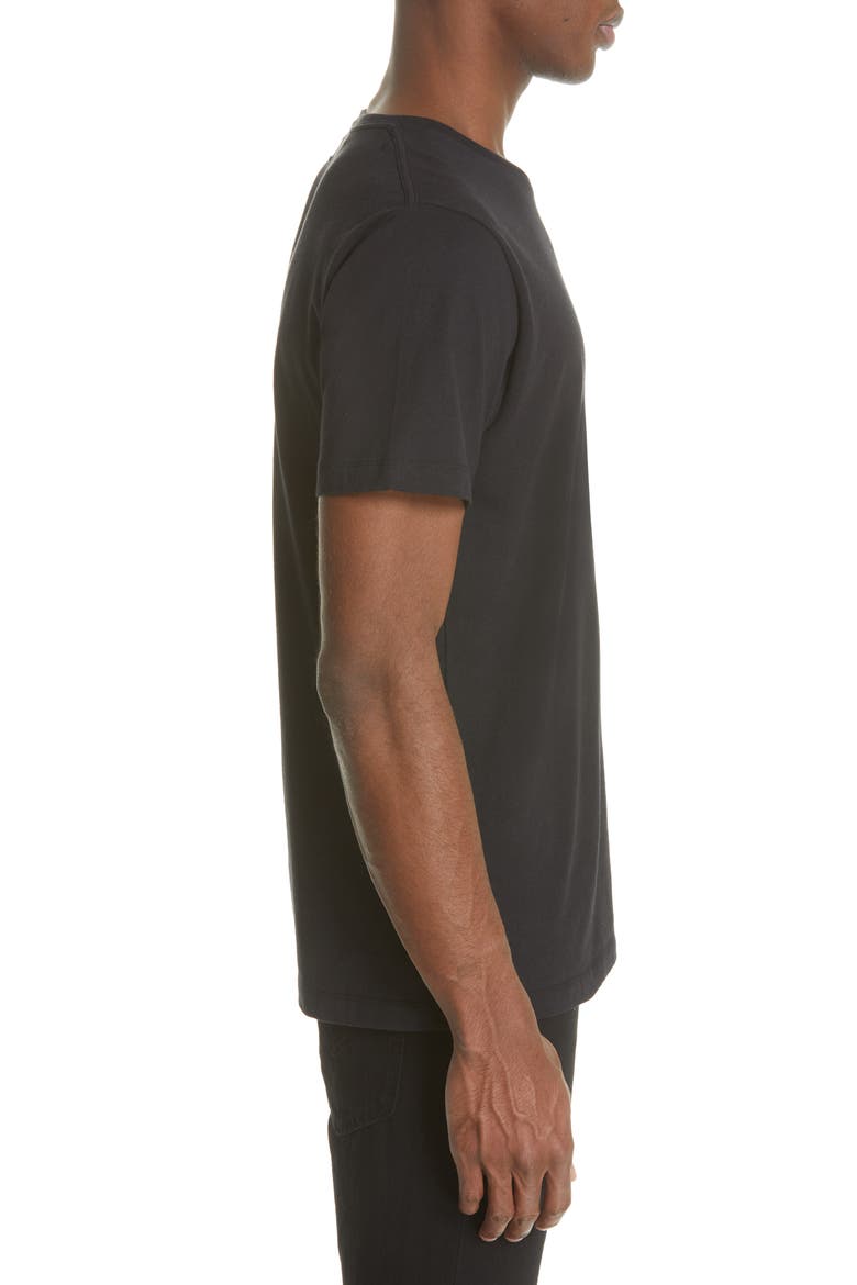 Slim Fit Logo T-Shirt, Alternate, color, BLACK