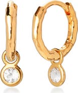 Monica Vinader Mini Huggie Earrings