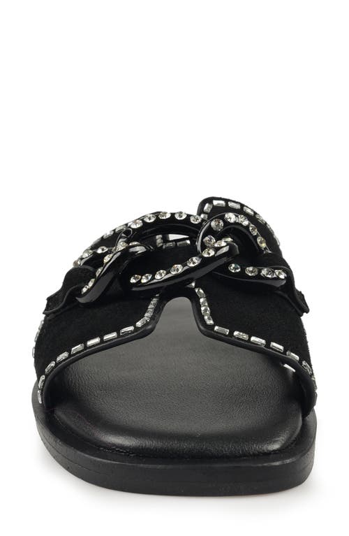 Zigi Nerano Slide Sandal In Black