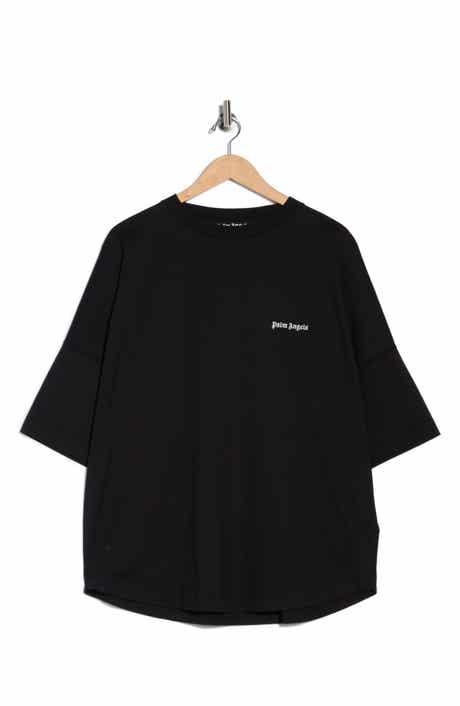 Palm Angels Embroidered Logo Crewneck T-Shirt